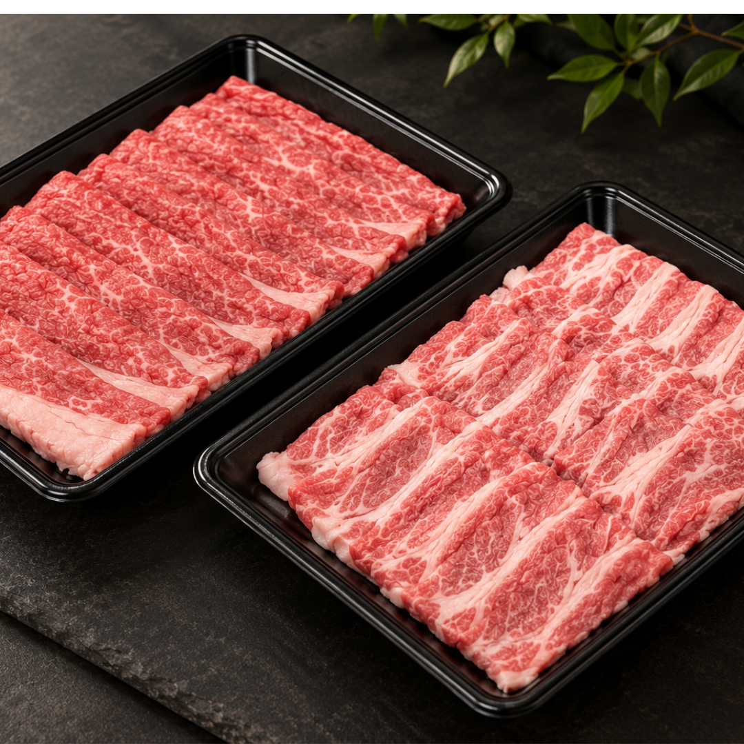 【初回限定】黒毛和牛＆神戸ポーク しゃぶしゃぶセット 1kg