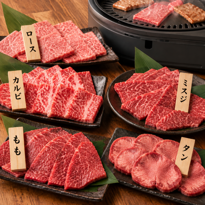 肉の辻西｜黒毛和牛 特選5種 焼肉食べ比べセット